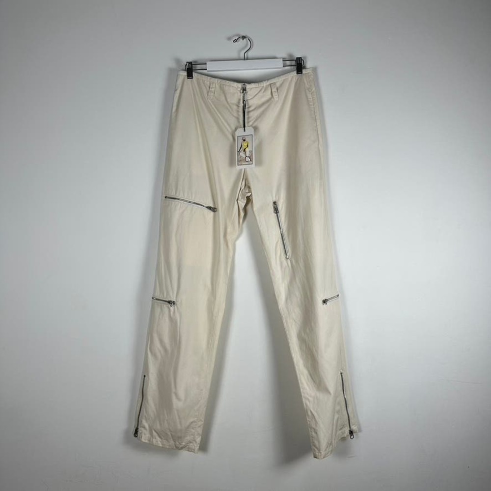 Jil Sander Canvas Multi-Zip Cargo Pants